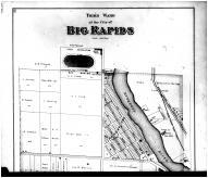 Big Rapids City - Third Ward - Above, Mecosta County 1879